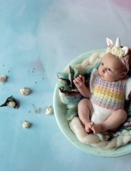 El mono y gorro para bebe reborn